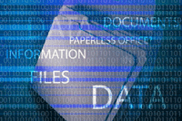Graphic of Binary data